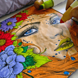 Edible, Safe, Washable 12 Marker Set - Forget Me Knot