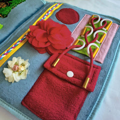 Double Page Sensory Fidget Book