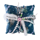 Dragonfly Companion Fidget Cushion - Handmade Locally - Forget Me Knot