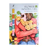 Flower Holding Girl – Watercolour Painting Kit