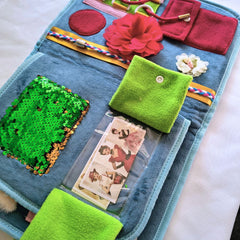 Double Page Sensory Fidget Book