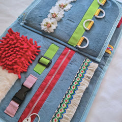 Double Page Sensory Fidget Book
