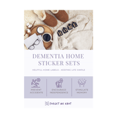 A4 Printable Label Set - Forget Me Knot