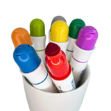 Edible, Safe, Washable 12 Marker Set - Forget Me Knot