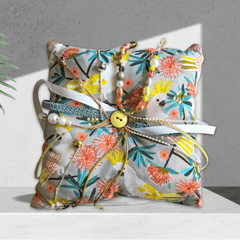 Cockatoo Companion Fidget Cushion - Handmade Locally - Forget Me Knot