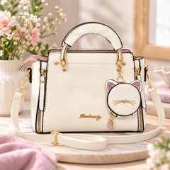 Kitty Charm Handbag – Bag Charm Ready Crossbody Bag
