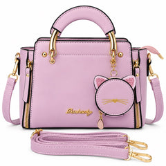 Kitty Charm Handbag – Bag Charm Ready Crossbody Bag