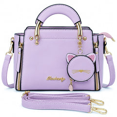 Kitty Charm Handbag – Bag Charm Ready Crossbody Bag