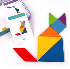 Portable Travel Shapes Puzzle Set - Forget Me Knot