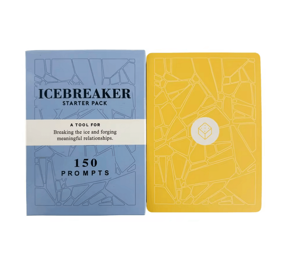 Icebreaker: 150 Converstion Prompt Cards - Forget Me Knot