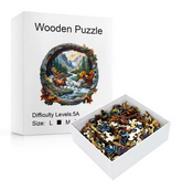 Running Wild Wooden Puzzle