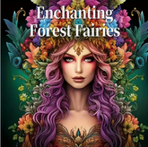 Enchanting Forest Fairies – Adult Colouring Book