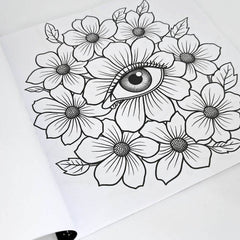 Magic Eye – Adult Colouring Book - Forget Me Knot