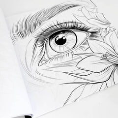 Magic Eye – Adult Colouring Book - Forget Me Knot