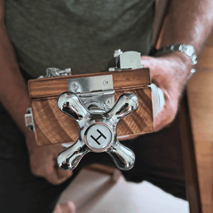 Wooden Activity Busy Box - Forget Me Knot