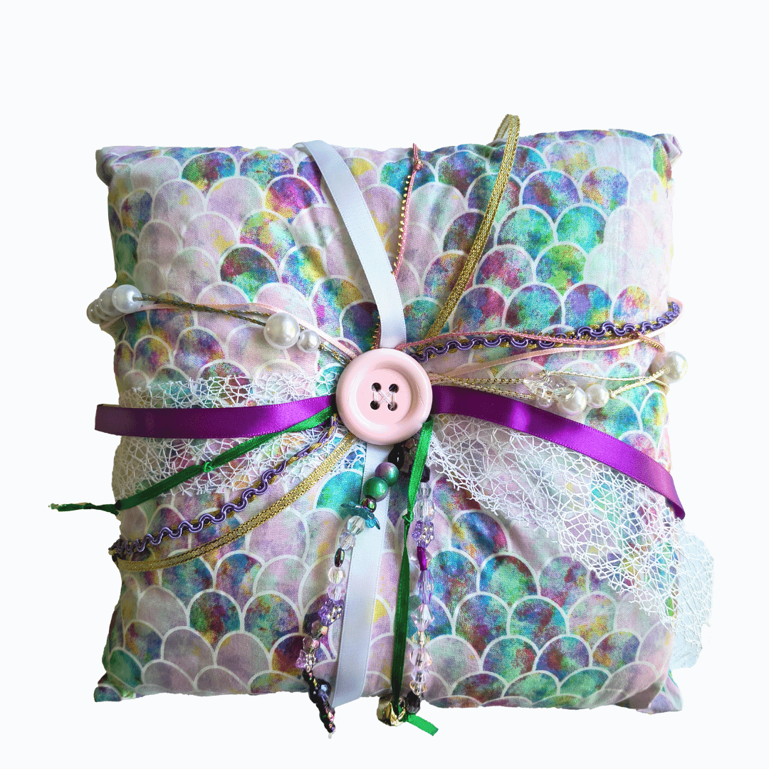 Mermaid Companion Fidget Cushion - Handmade Locally - Forget Me Knot