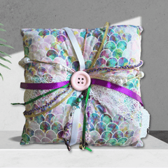Mermaid Companion Fidget Cushion - Handmade Locally - Forget Me Knot