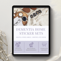 A4 Printable Label Set - Forget Me Knot