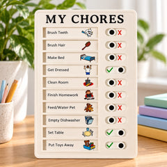 Customisable Daily Routine & Chore Chart for Adults