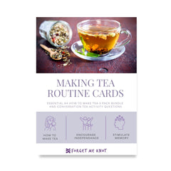 Making Tea Routine Cards – A4 Printable Activity & Conversation Set