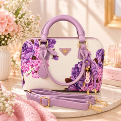 Botanical Bloom Handbag – Floral Crossbody Bag