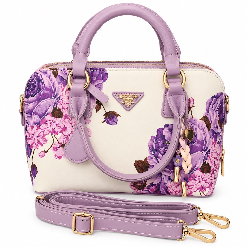 Botanical Bloom Handbag – Floral Crossbody Bag