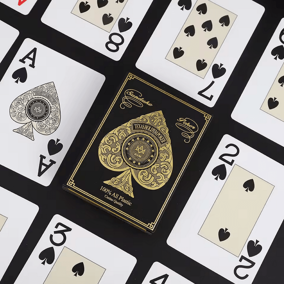 Luxury Large Print Playing Cards - Forget Me Knot