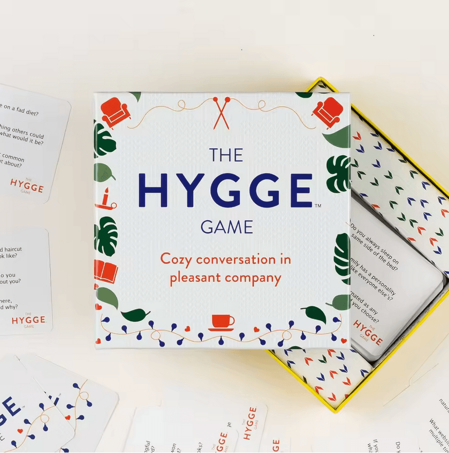 The HYGGE Game - 300 questions to start conversations - Forget Me Knot