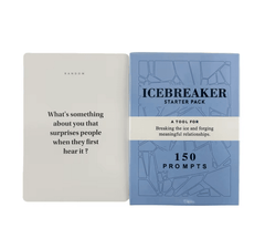 Icebreaker: 150 Converstion Prompt Cards - Forget Me Knot