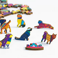 Large Majestic Cat Wooden Puzzle