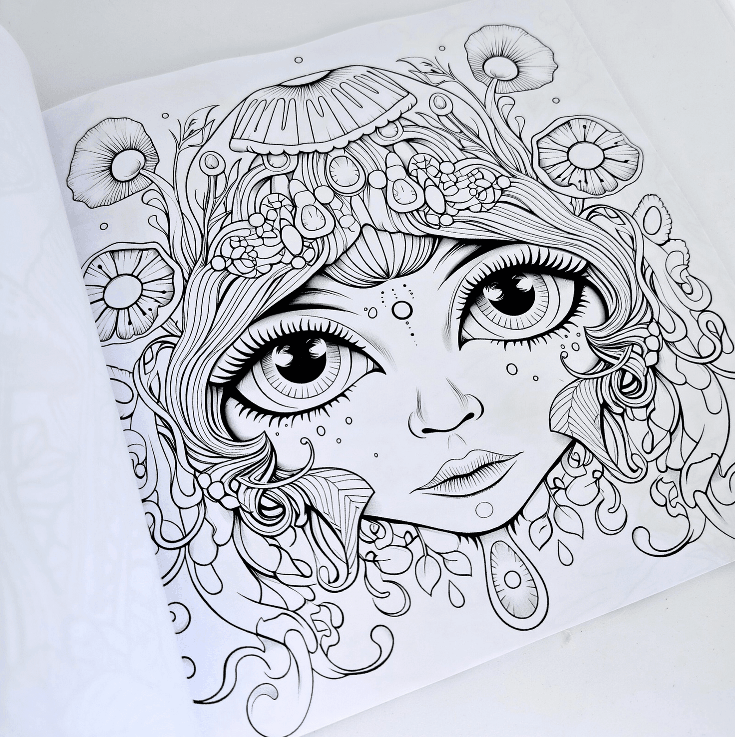 Fungi – Adult Colouring Book - Forget Me Knot