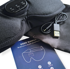 3D Bluetooth Sleep Mask with Headphones