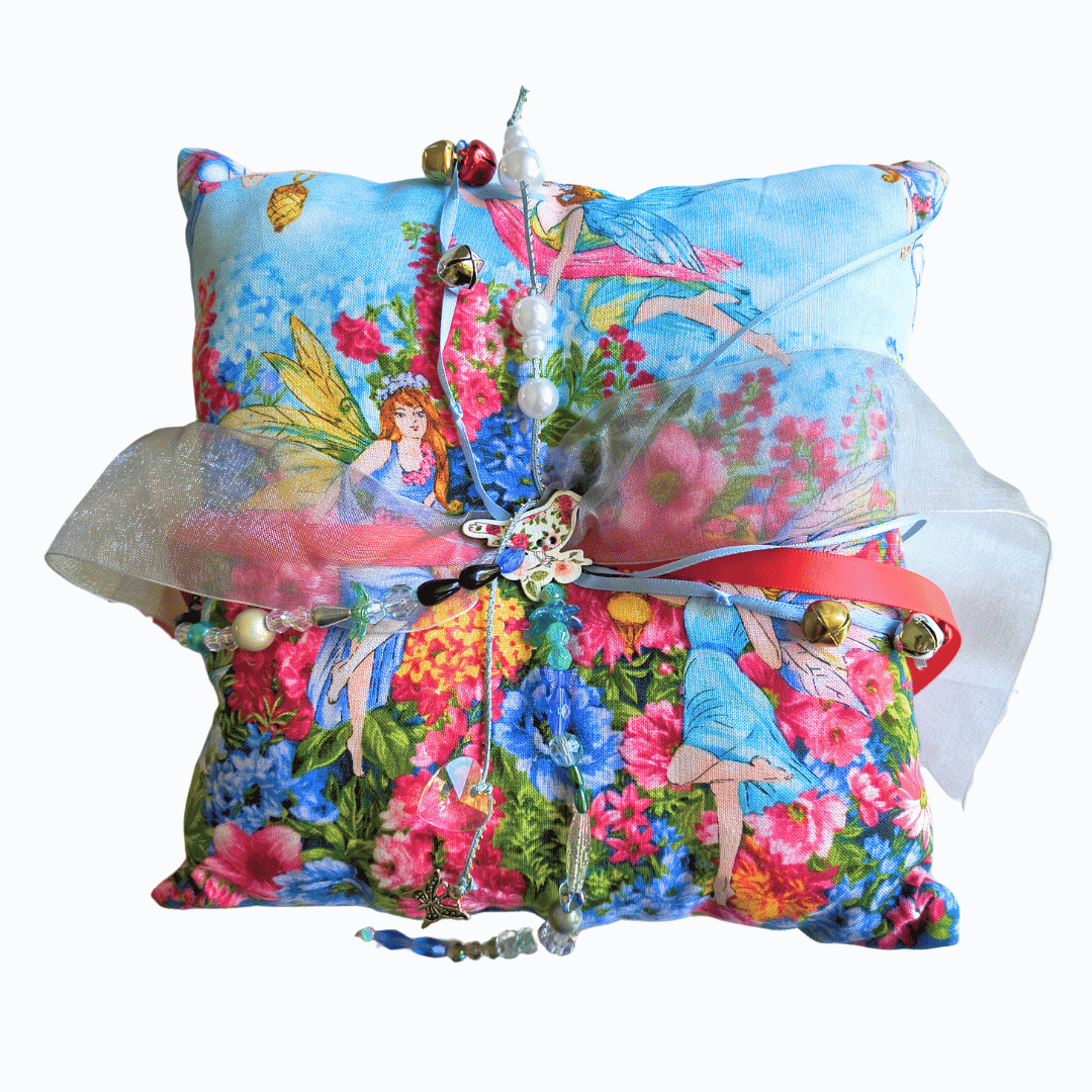 Fairy Companion Fidget Cushion - Handmade Locally - Forget Me Knot